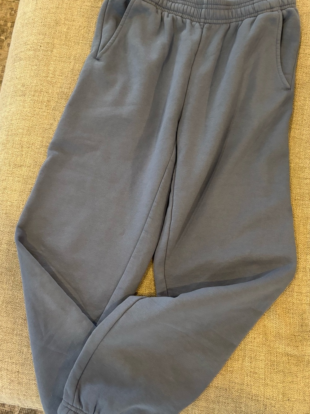 The Constant by Aritzia Women's Relaxed Track Pants in Slate Blue